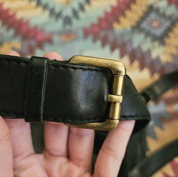 Old Gringo Black Leather Crossbody Messenger Bag - Picture 8 of 13